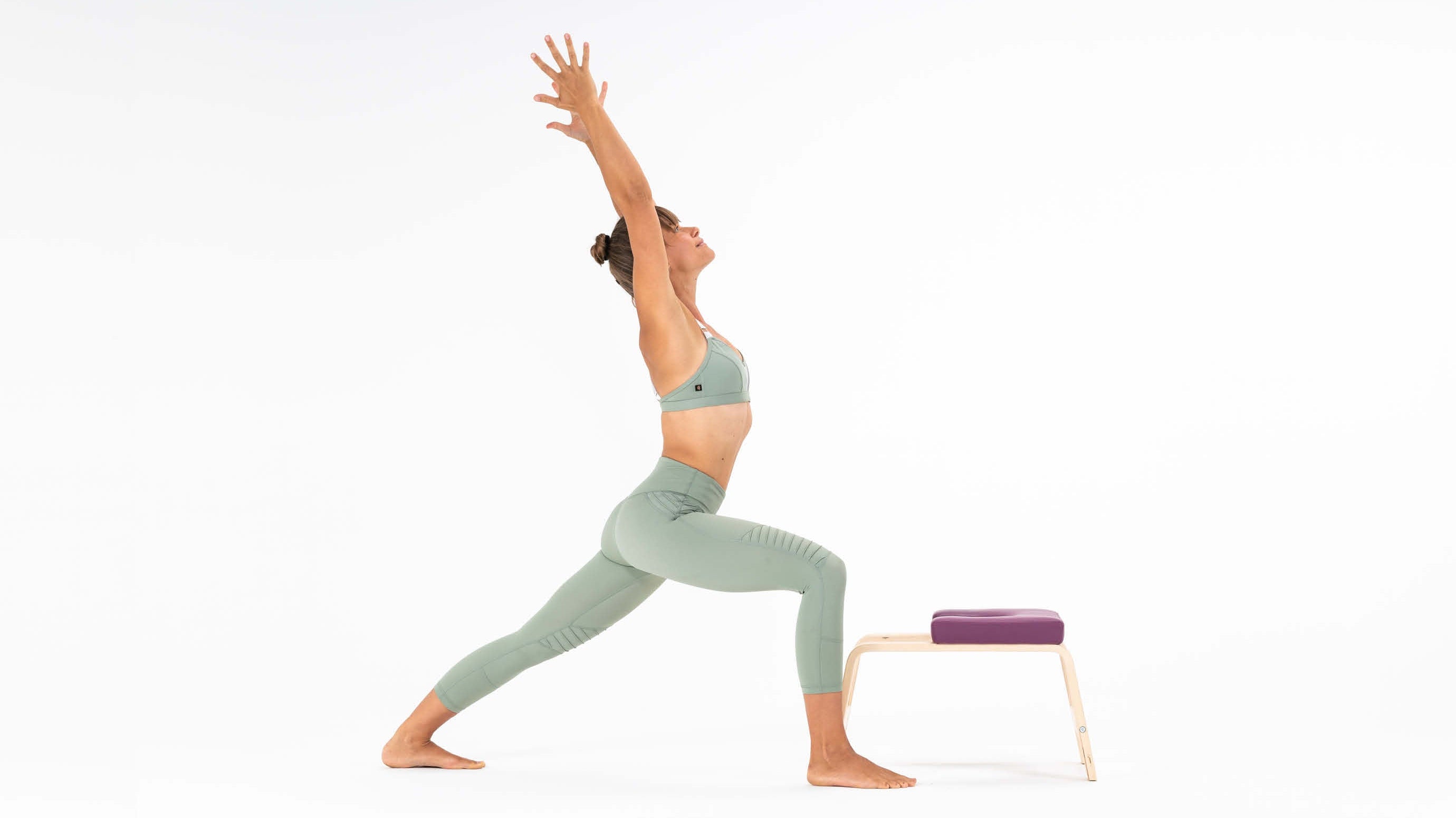 Warrior Pose: FeetUp Yoga Basics for Virabhadrasana