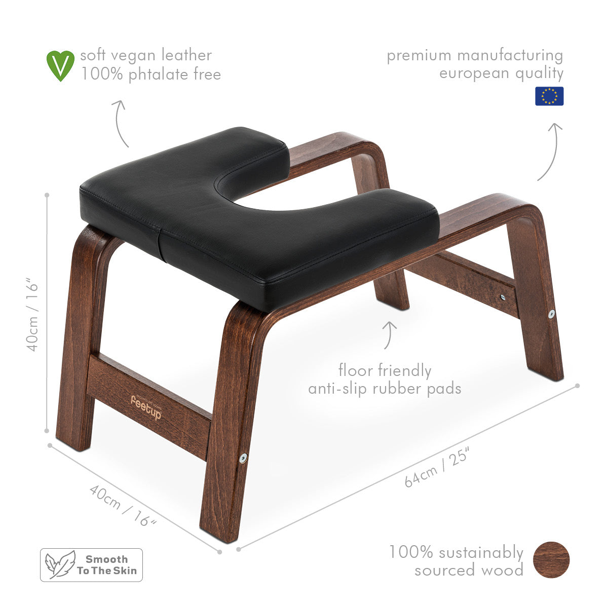 FeetUp Trainer | World's Best Yoga Headstand Bench & Inversion